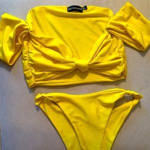 Yellow OTF Bikini
